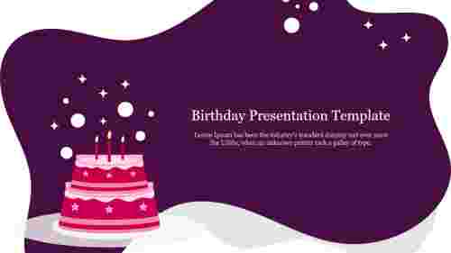 Birthday Presentation Template